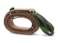 Elsa Peretti Snakehead Leather Belt