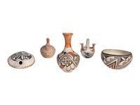 Collection of Acoma Pottery