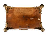 A Palais Royal Tortoise Shell Musical Sewing Necessaire