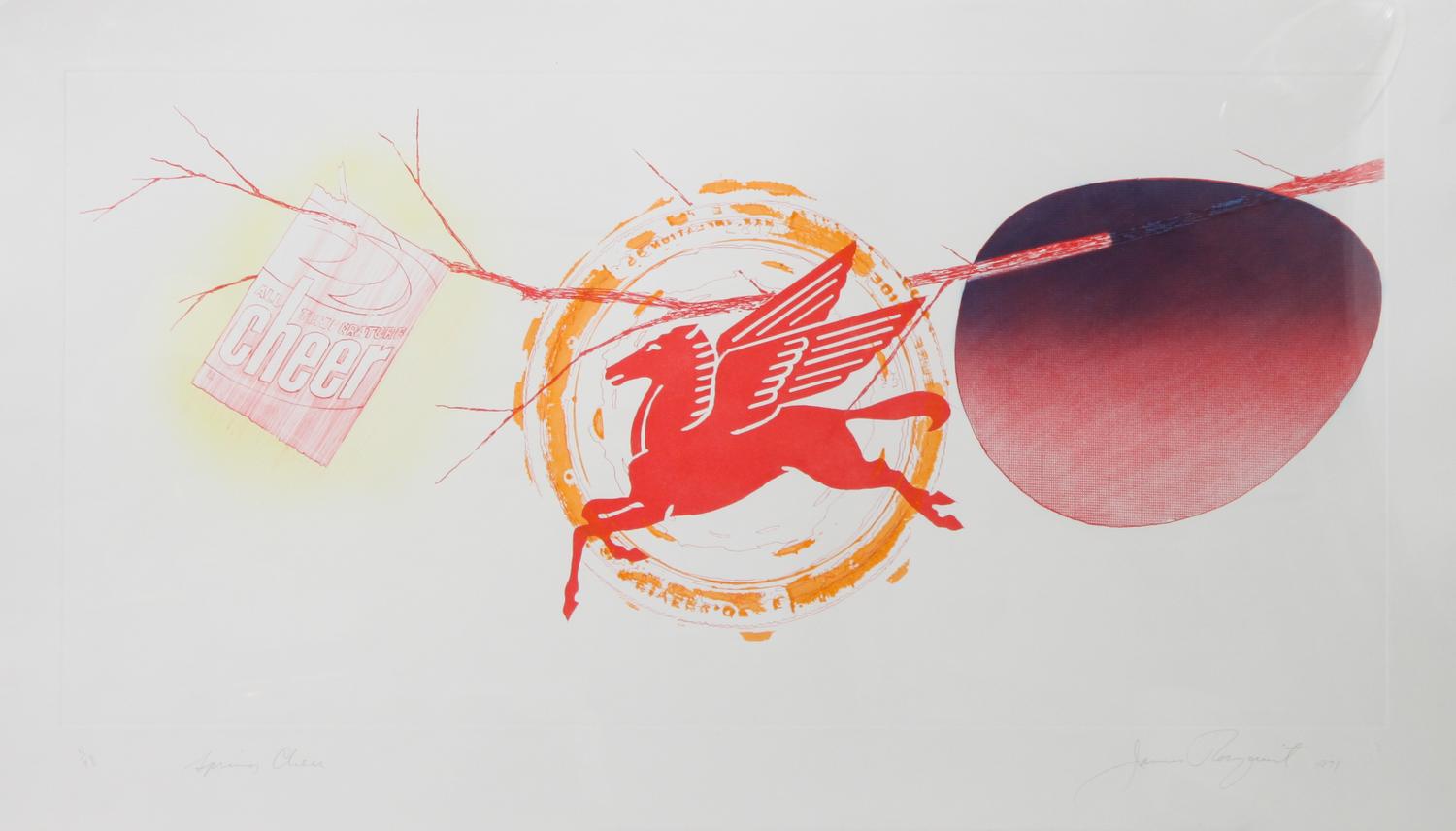 James Rosenquist, (American, b. 1933), Spring Cheer, 1978