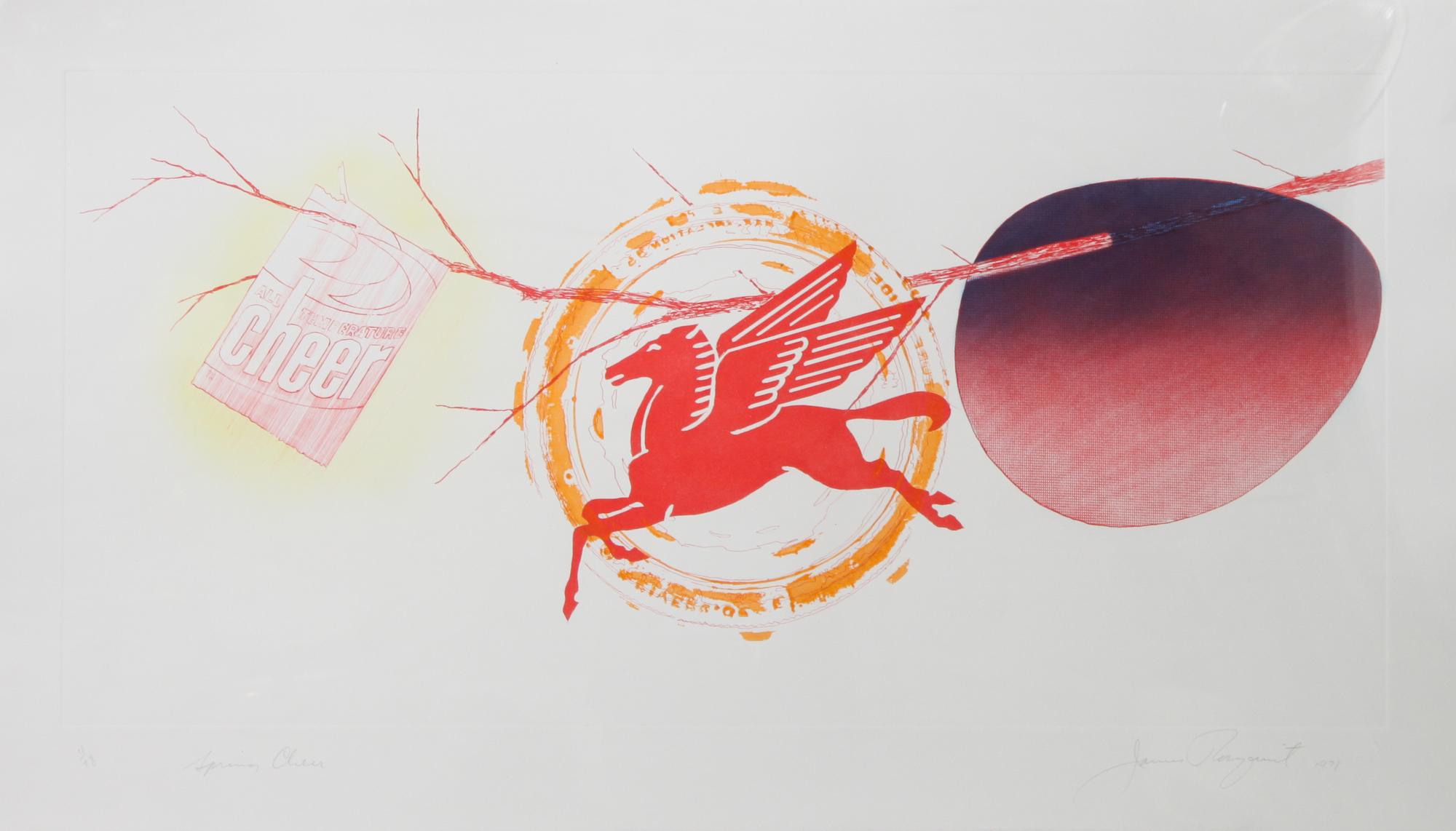 James Rosenquist, (American, b. 1933), Spring Cheer, 1978