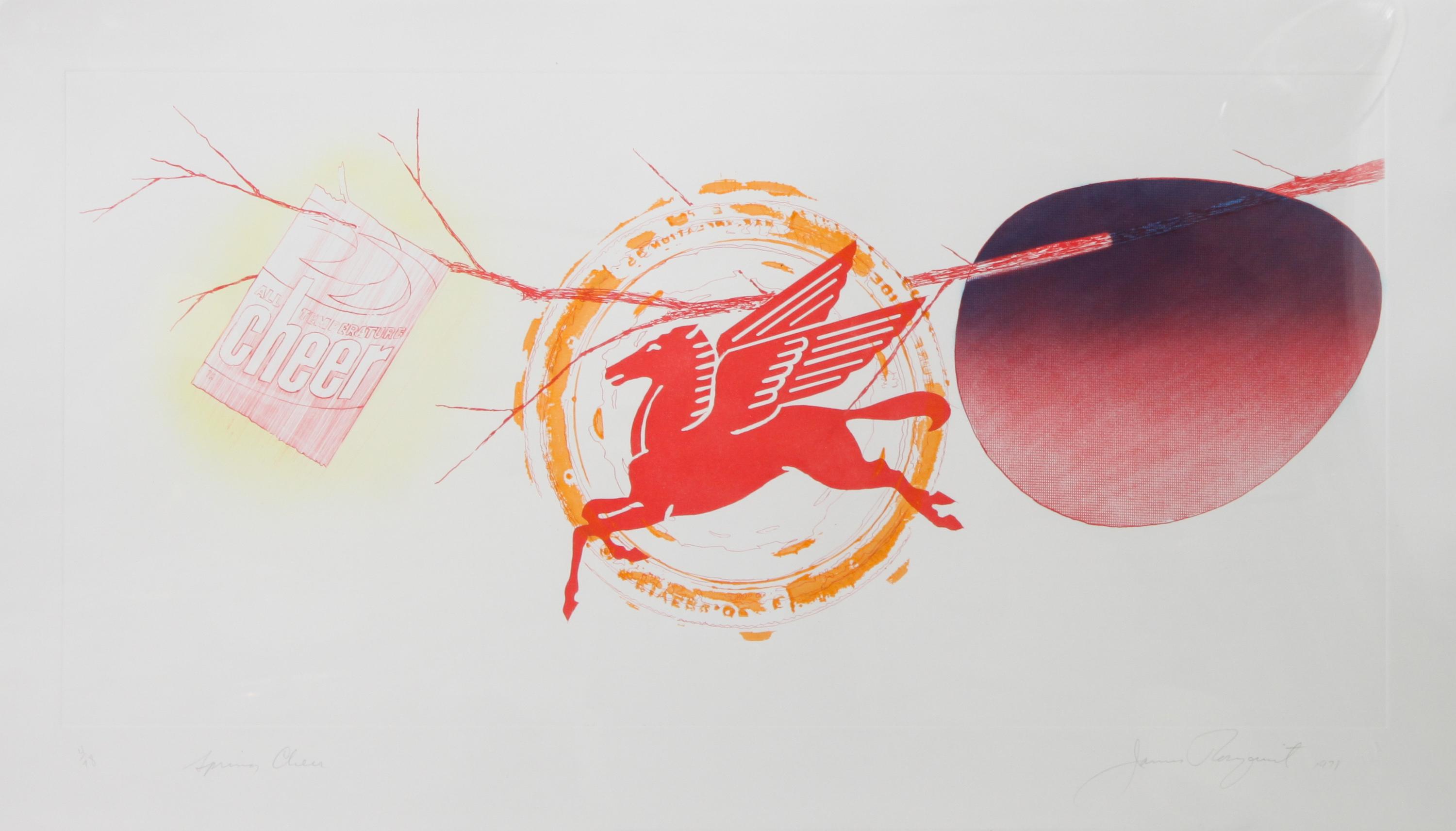 James Rosenquist, (American, b. 1933), Spring Cheer, 1978
