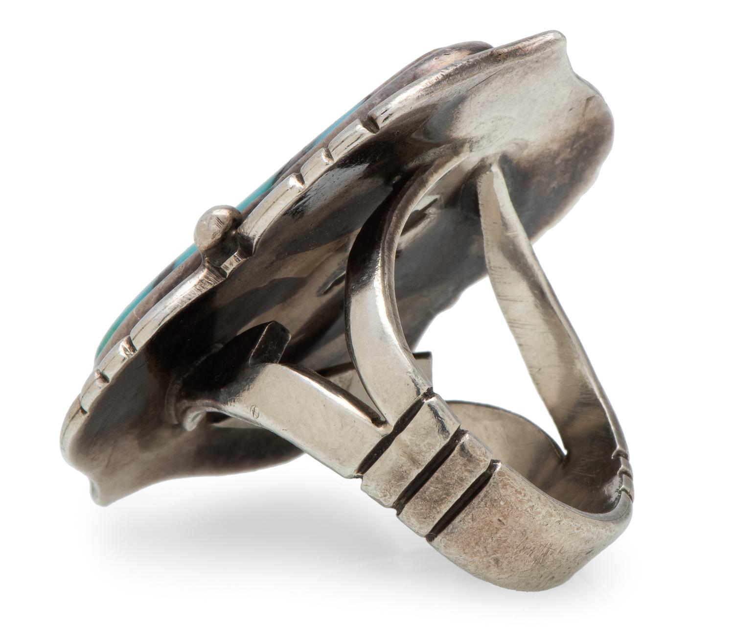 Silver and Turquoise Ring Lot is located and will ship from Denver, Colorado.