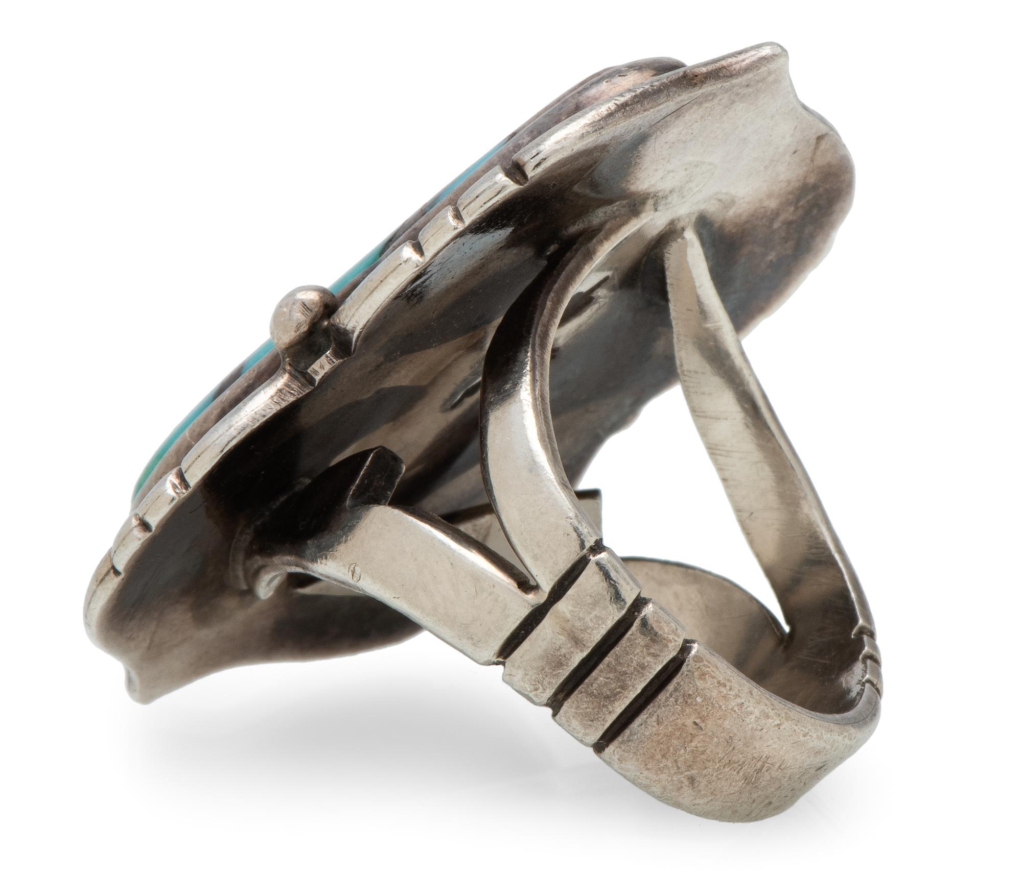 Silver and Turquoise Ring Lot is located and will ship from Denver, Colorado.