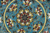 A Cloisonné Enamel 'Lotus' Plate
