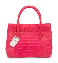 Nancy Gonzalez Pink Crocodile Bag, 2000s