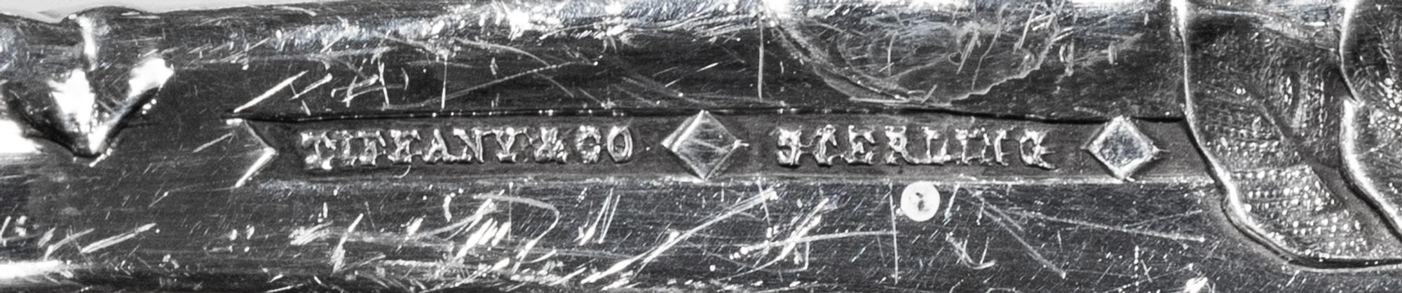 Four Tiffany and Co. Silver Serving Articles