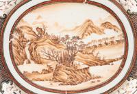 A Chinese Export Porcelain Reticulated Tray