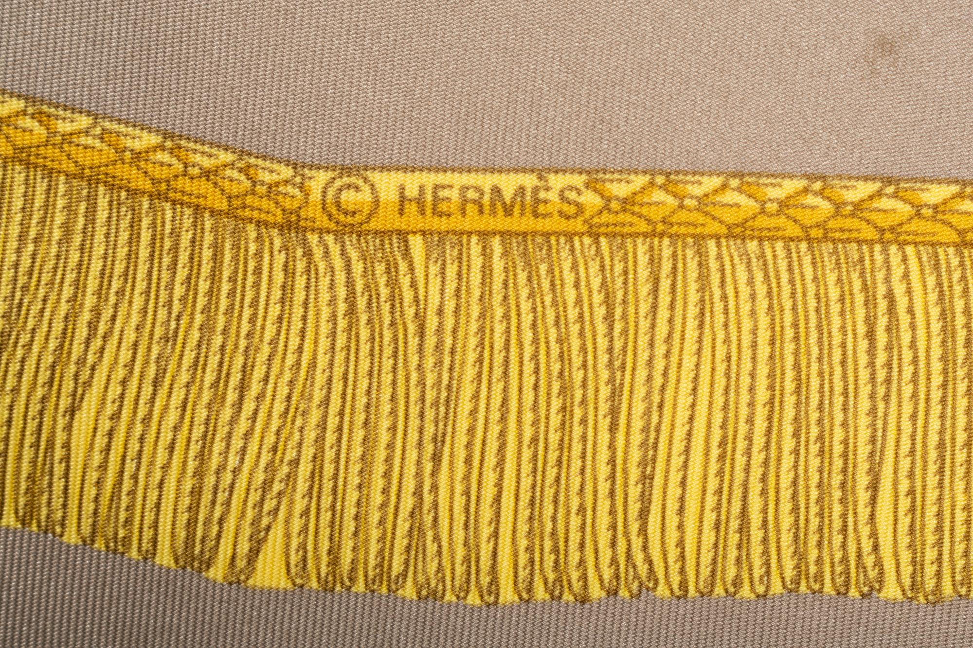 Three Designer Scarves: One Hermès, One Gucci, and One Valentino