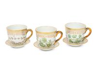 A Group of Royal Copenhagen Flora Danica Porcelain Table Articles