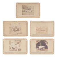 [CIVIL WAR]. Group of 8 albumen prints from Taylor & Huntington's War for the Union series. Hartford, CT, n.d.