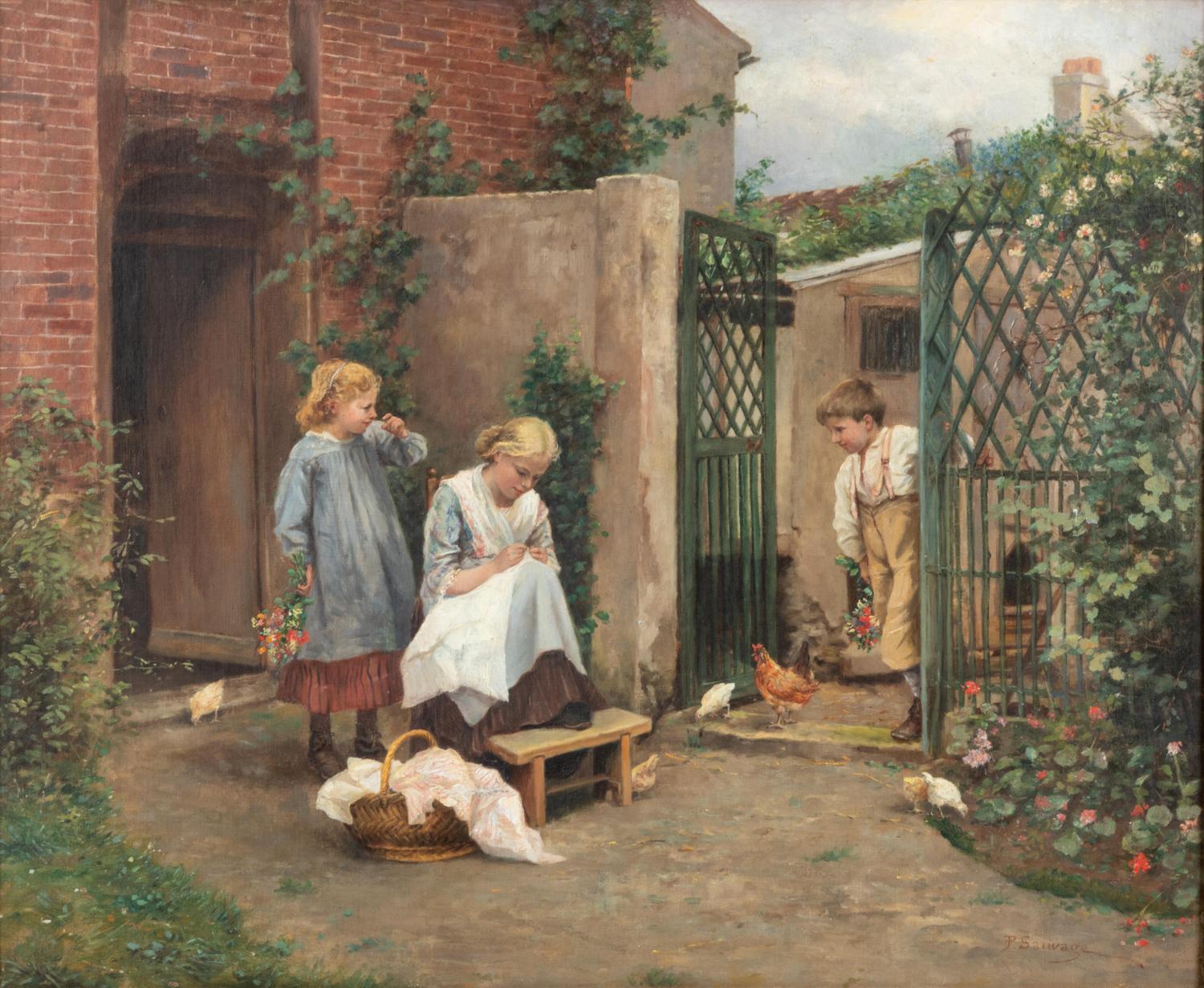 Philippe François Sauvage (French, 19th Century)