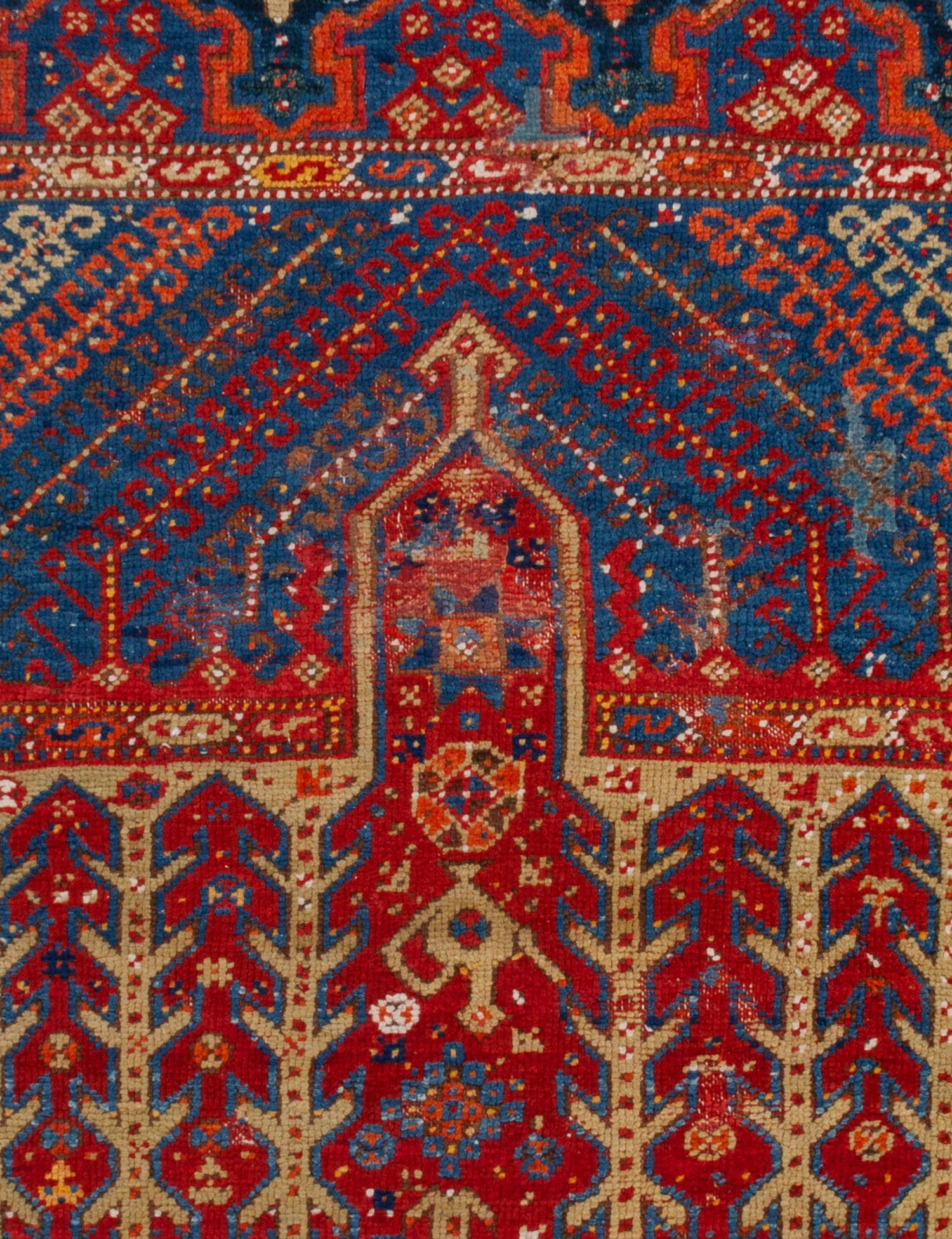 An Oushak Prayer Rug
