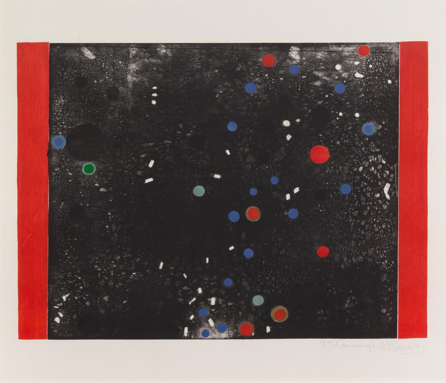 Mauricio Lasansky, (Argentinean-American, 1914-2012), Cosmos Scapes #1, 1979