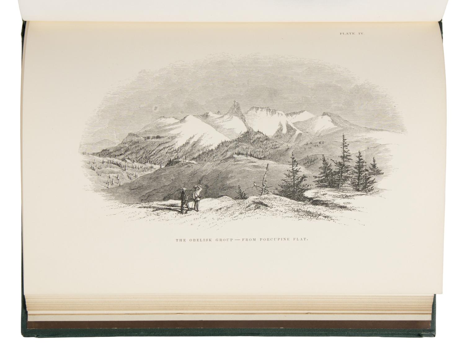 Whitney, Josiah Dwight (1819-1896). The Yosemite Guide-Book. A Description of the Yosemite Valley and the Adjacent Region of the Sierra Nevada and of the Big Trees of California . Cambridge, MA: Welch, Bigelow & Co., 1869.