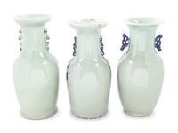 Five Chinese Blue and White Porcelain Vessels