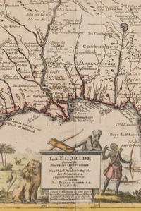 AA, Pieter van der (1659-1733). La Floride . Leiden, ca 1713.