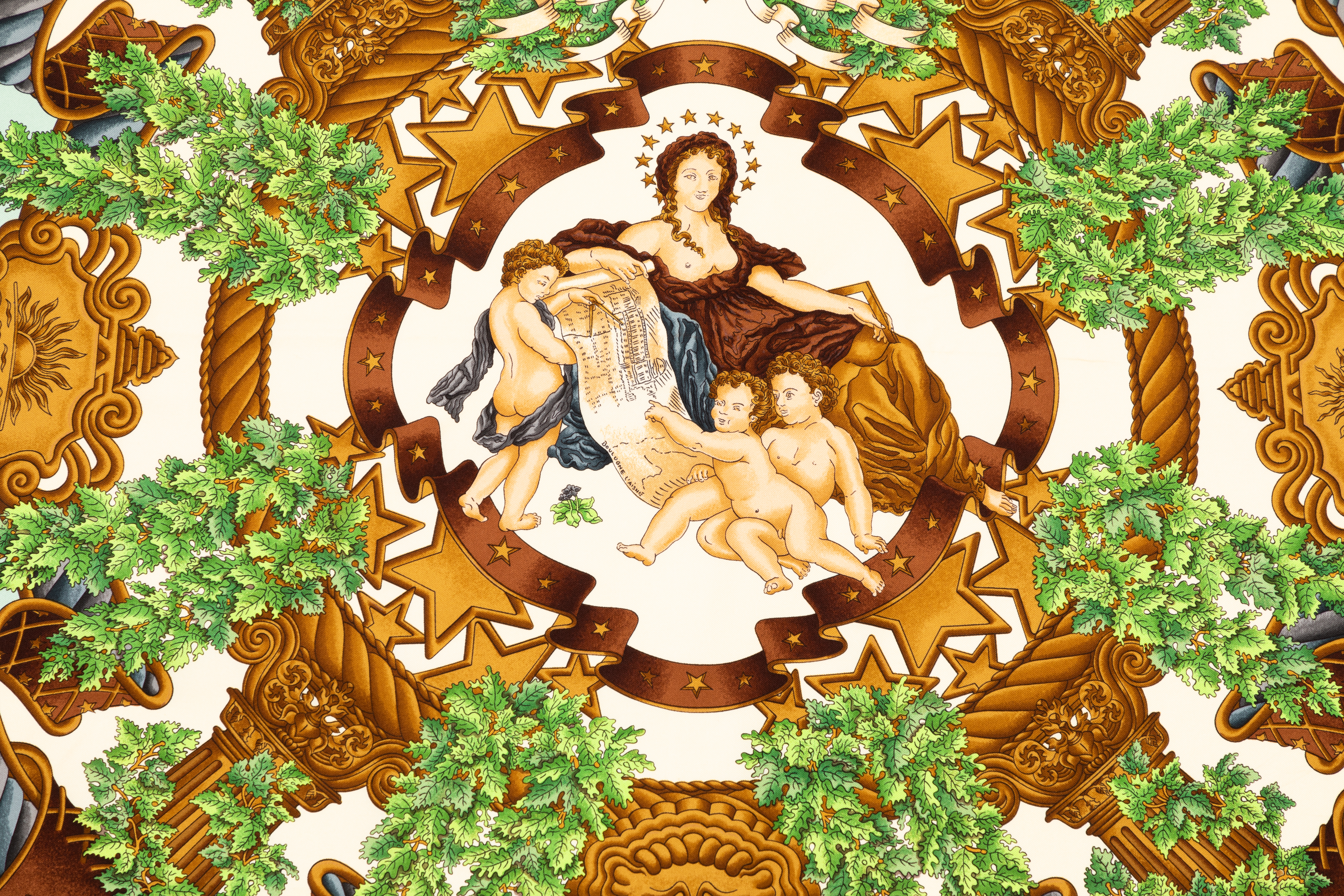 Hermès 90cm Silk Scarf