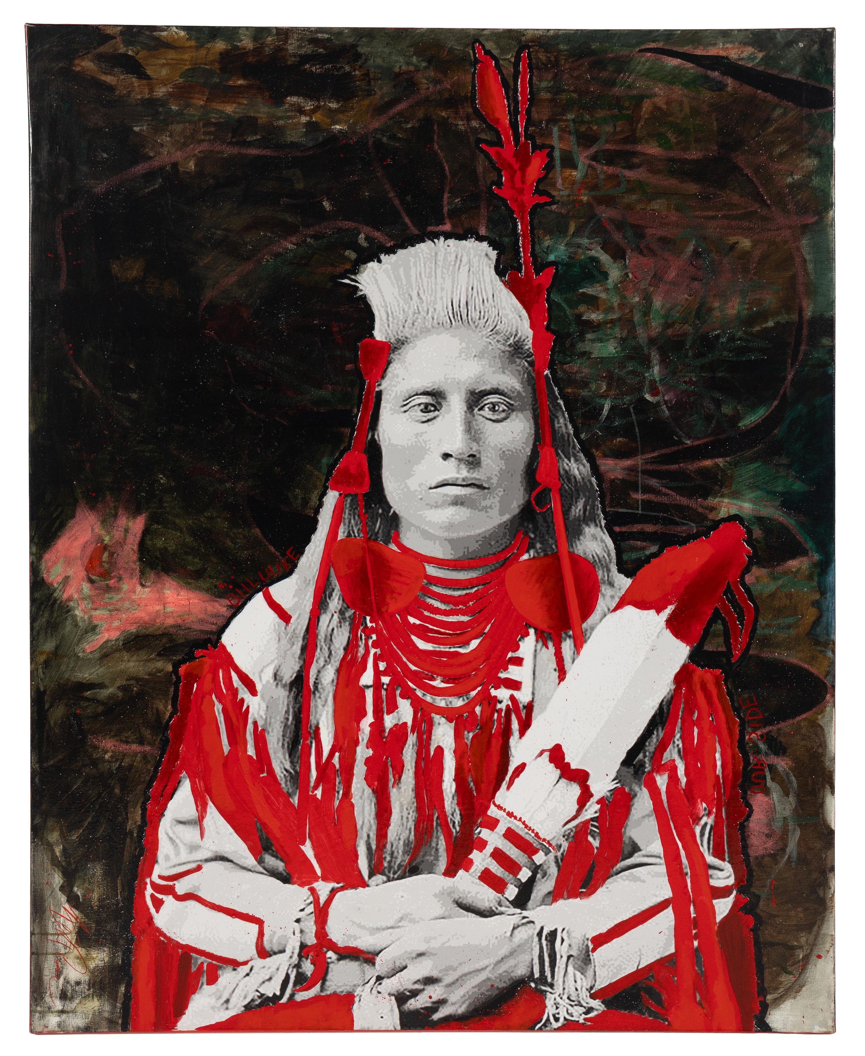 Ben Pease (Crow/Northern Cheyenne, b. 1989) — Chief Medicine Crow, 2020