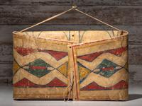 Sioux Painted Parfleche Envelope