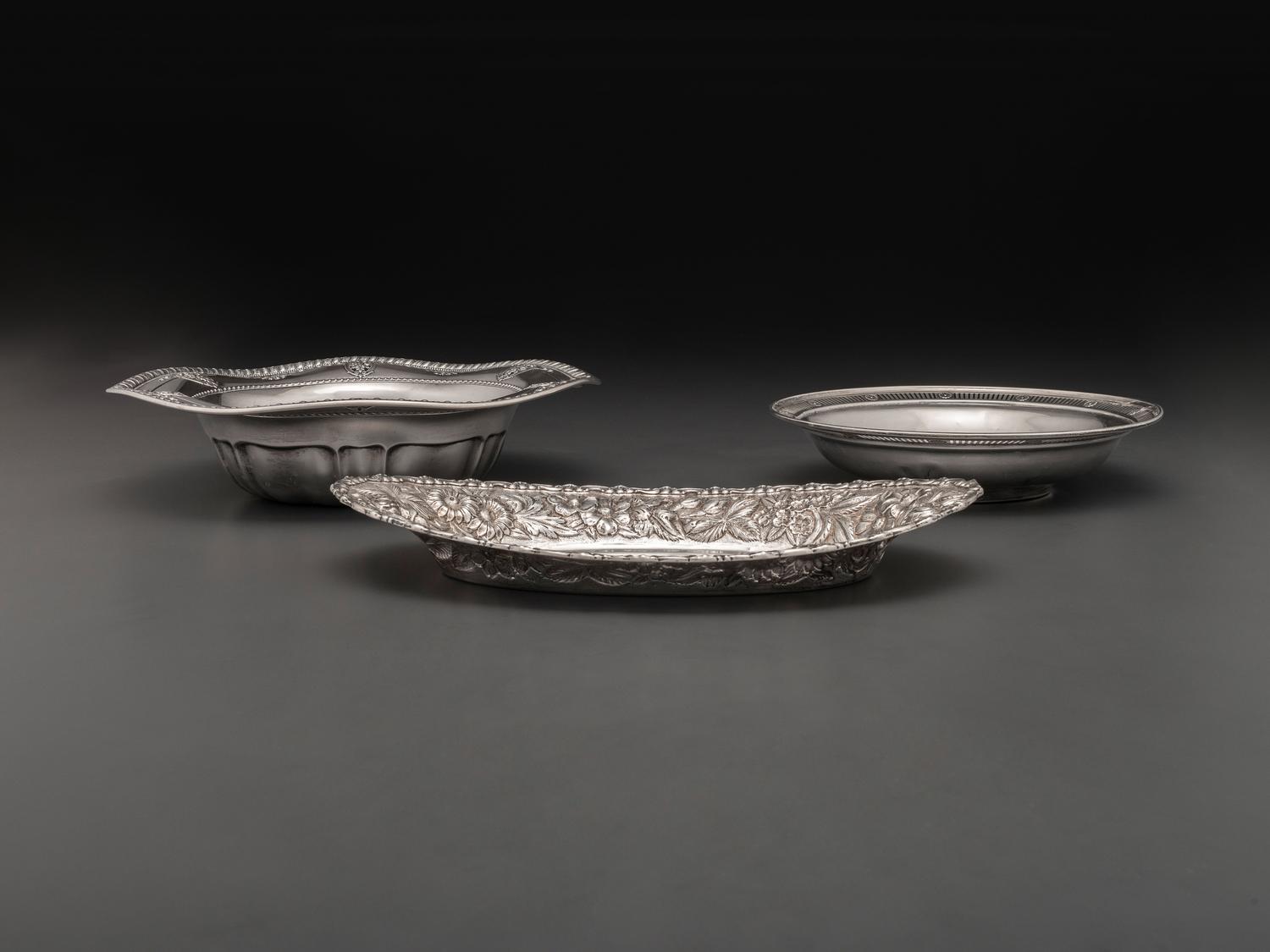 Three American Silver Bowls