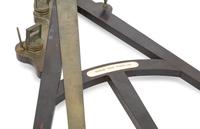 A George III Ebony and Bronze Mounted Octant