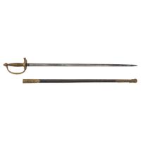Published Collins & Co. Model 1840 NCO Sword Presented to William E. Simonds - 25th Connecticut Infantry - Congressional Medal of Honor Recipient at Irish Bend, LA