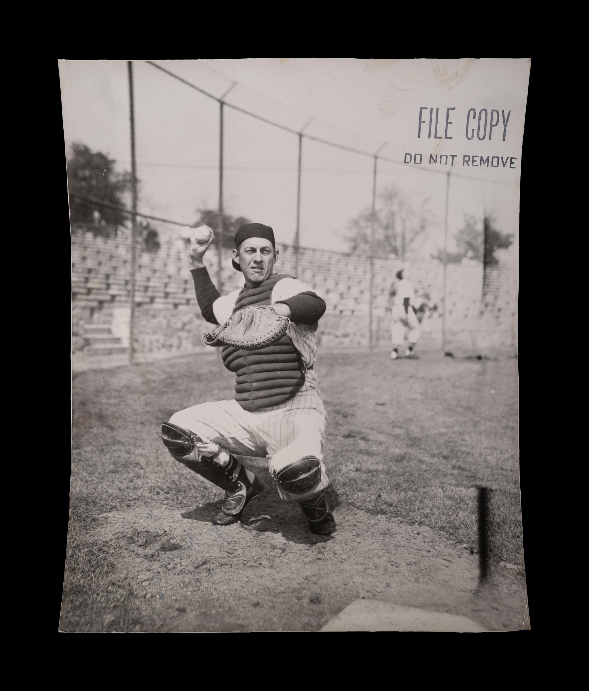 A Group of 1950s Comiskey Park Chicago White Sox Signed Type One Photographs and Ephemera Including Nellie Fox Signed Photograph,