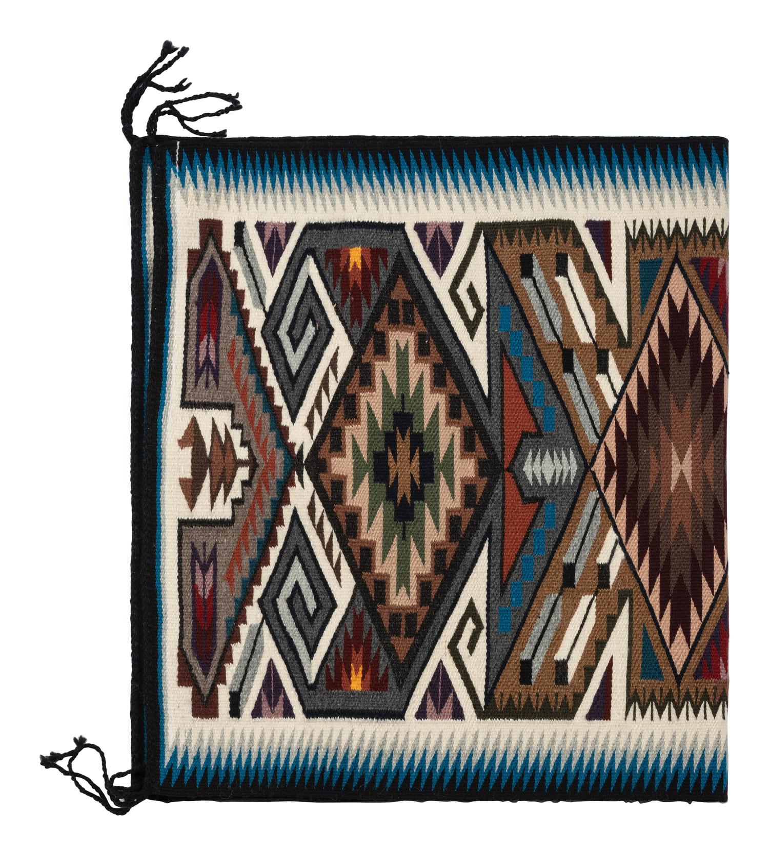 Jeweled Storm Pattern Weaving / Rug