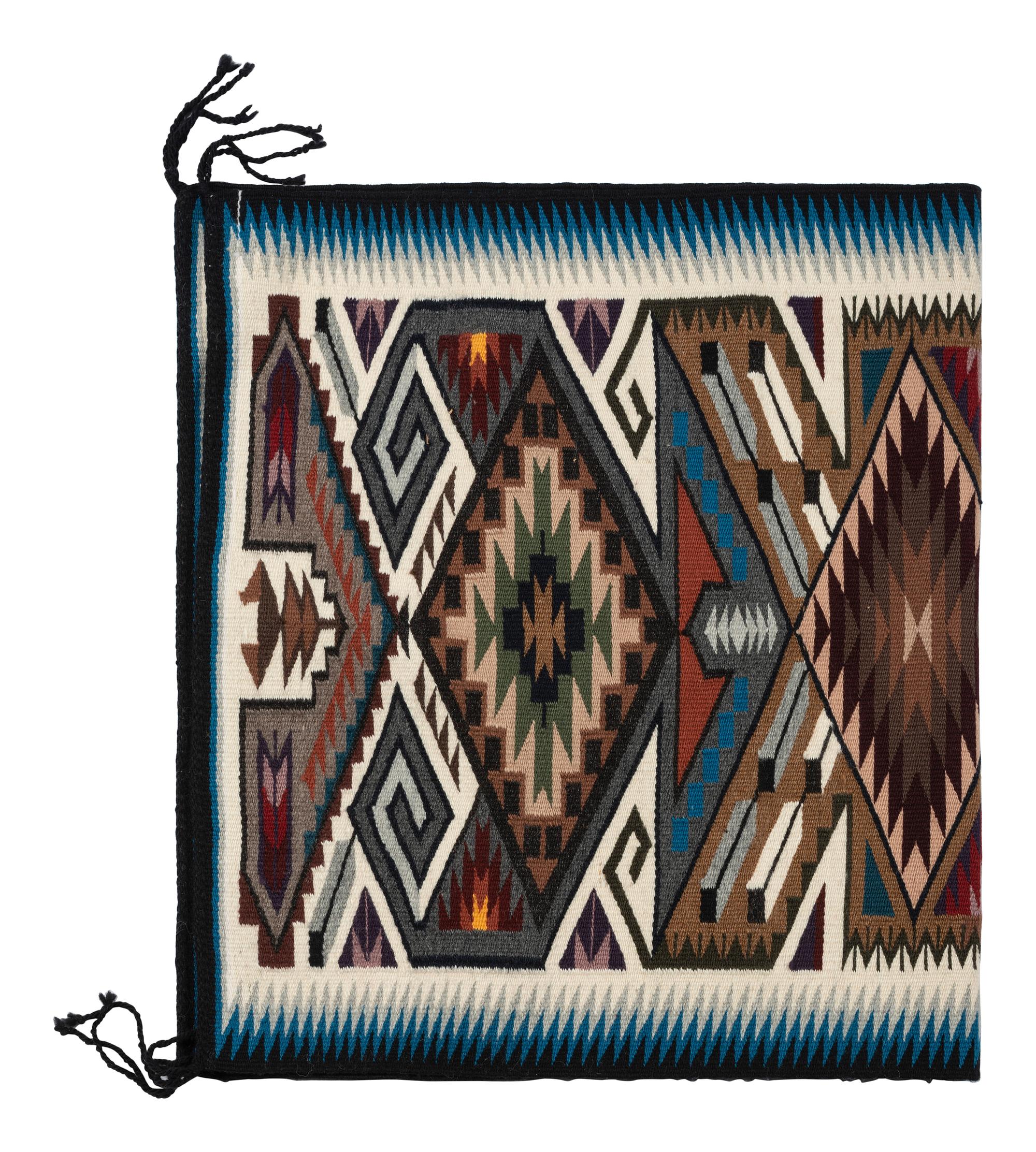 Jeweled Storm Pattern Weaving / Rug