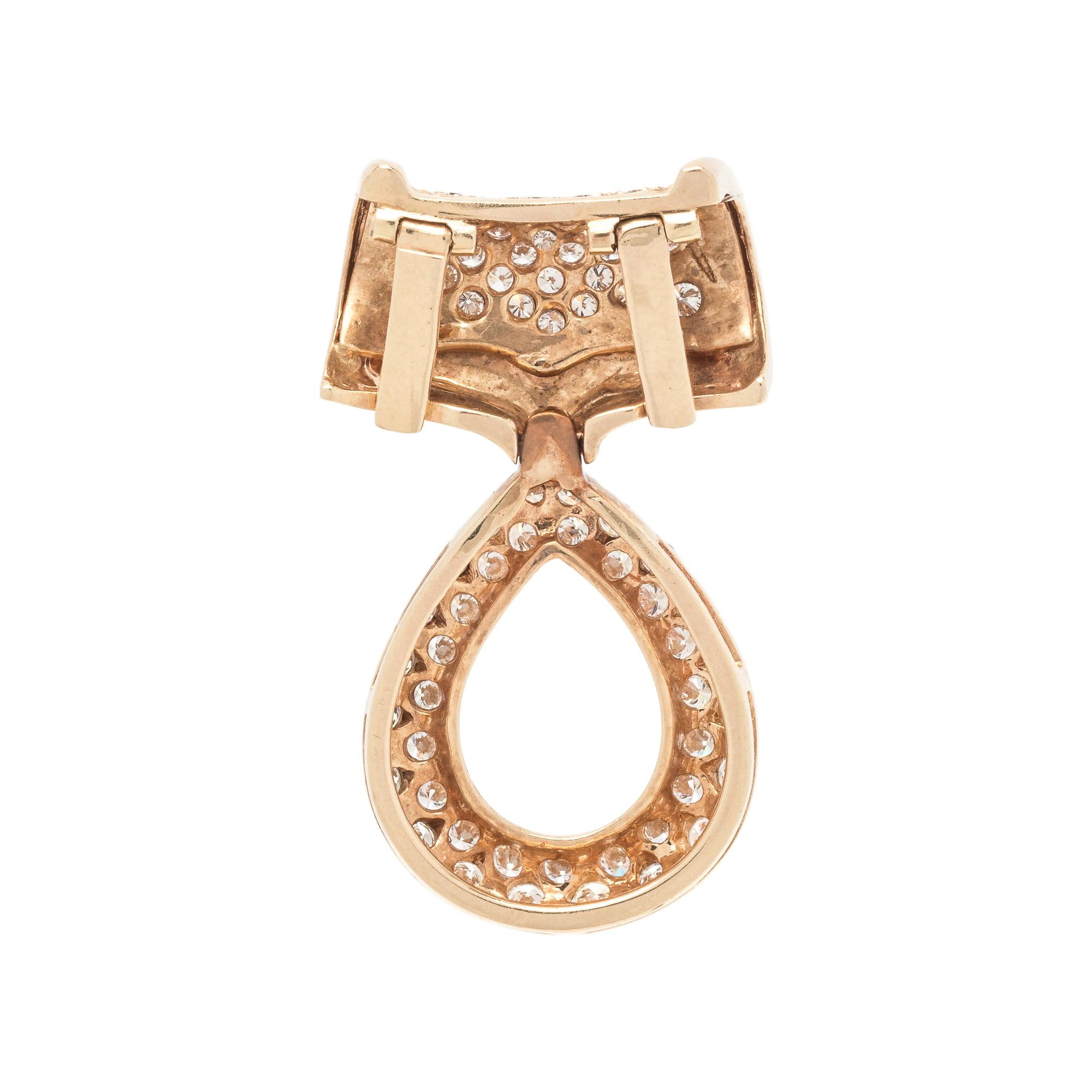 DIAMOND SLIDE PENDANT