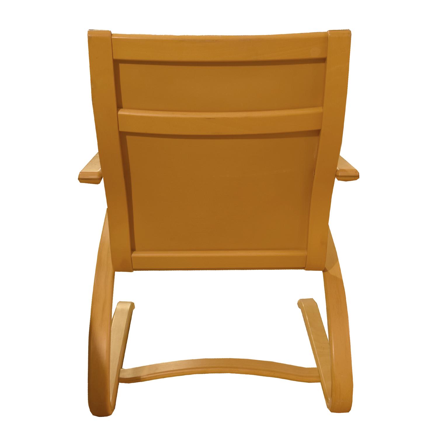 A Pair of Bentwood Mid-Century Chairs 23.5" W x 27" D x 35" H, seat height 15" — Italy, Mid-20th Century