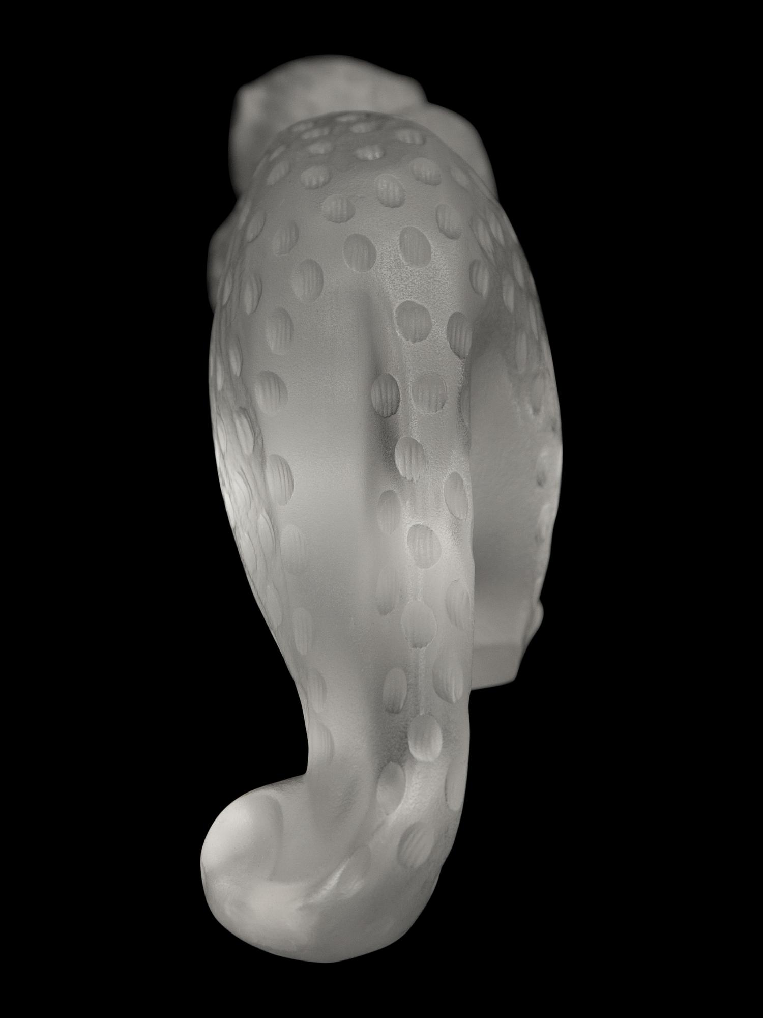 A Lalique Zeila Panther Sculpture