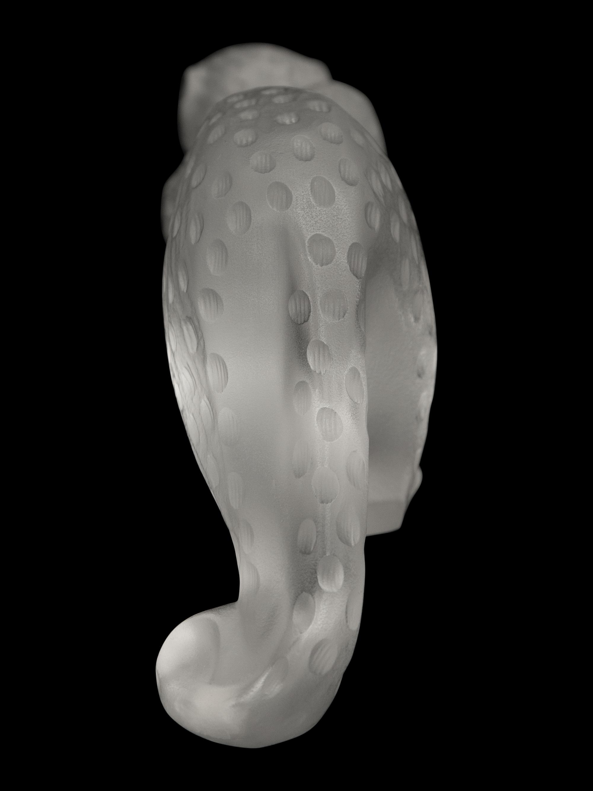 A Lalique Zeila Panther Sculpture