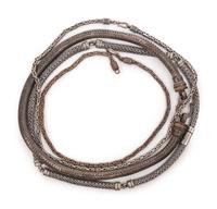A Group of Thirteen Necklaces and Three Bracelets