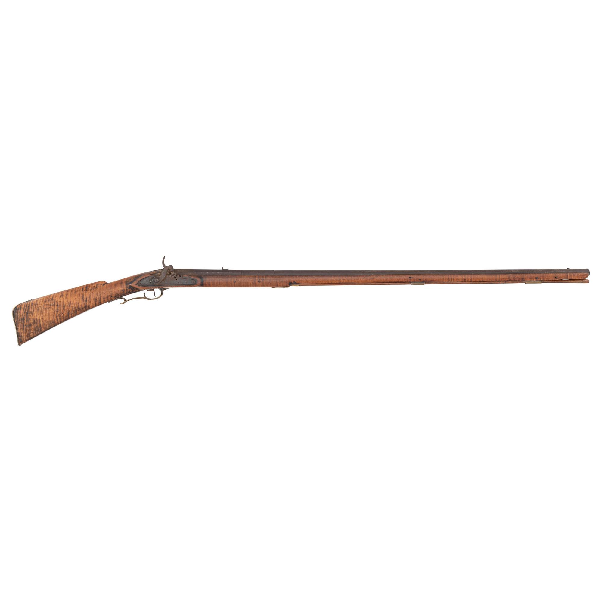 Period Restocked and Percussion Altered Trade Gun by Robert Wheeler