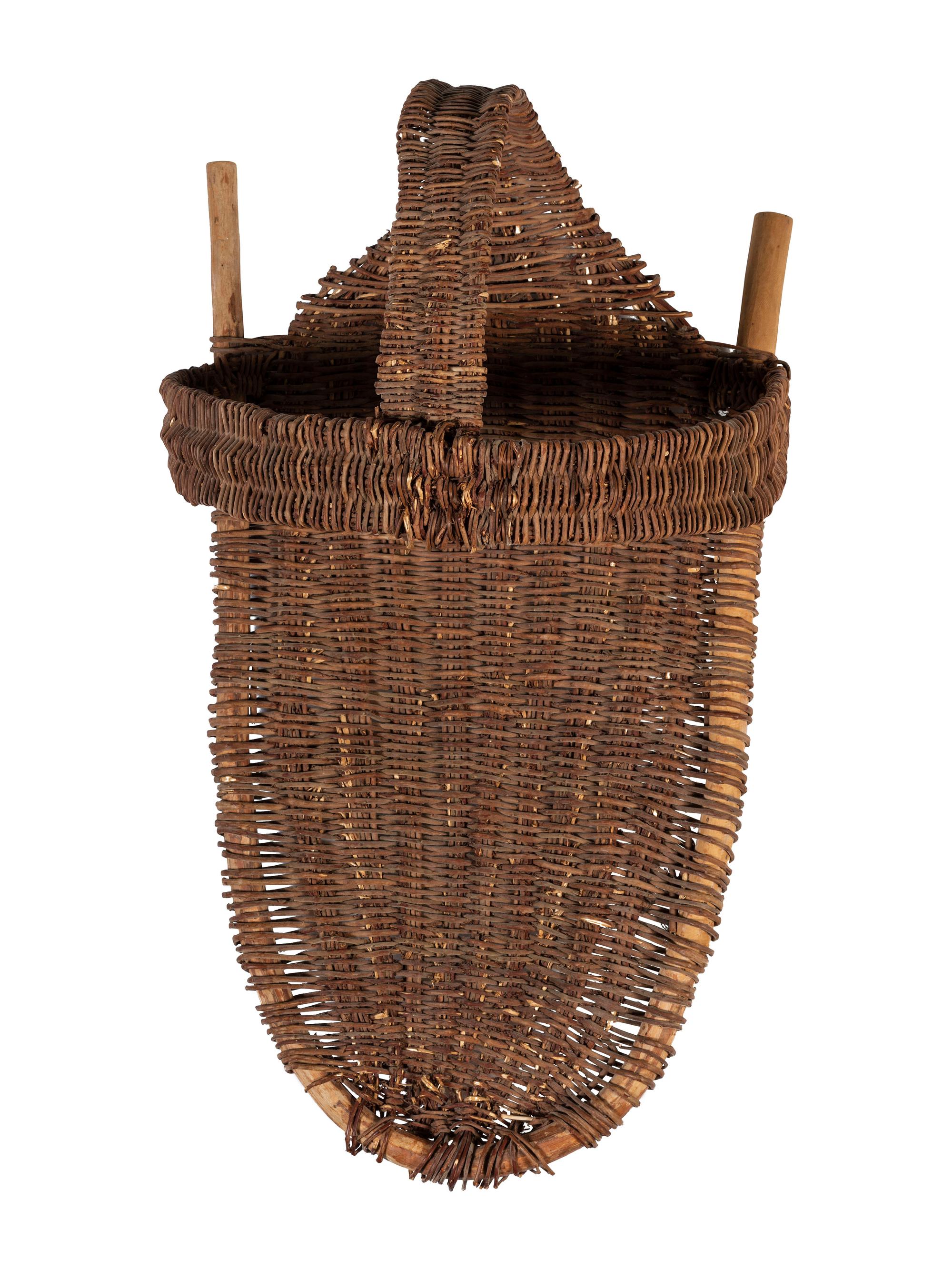 Hopi Basketry Cradleboard
