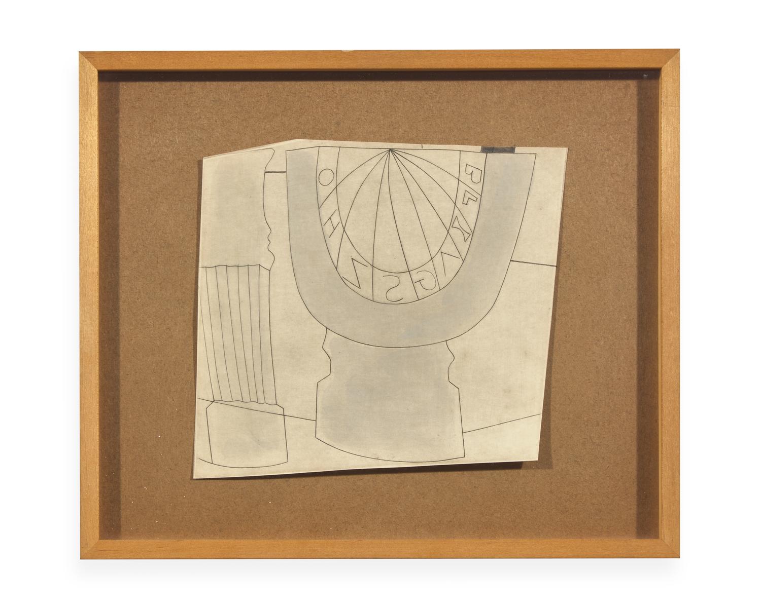 Turkish Sundial with Column, 1967