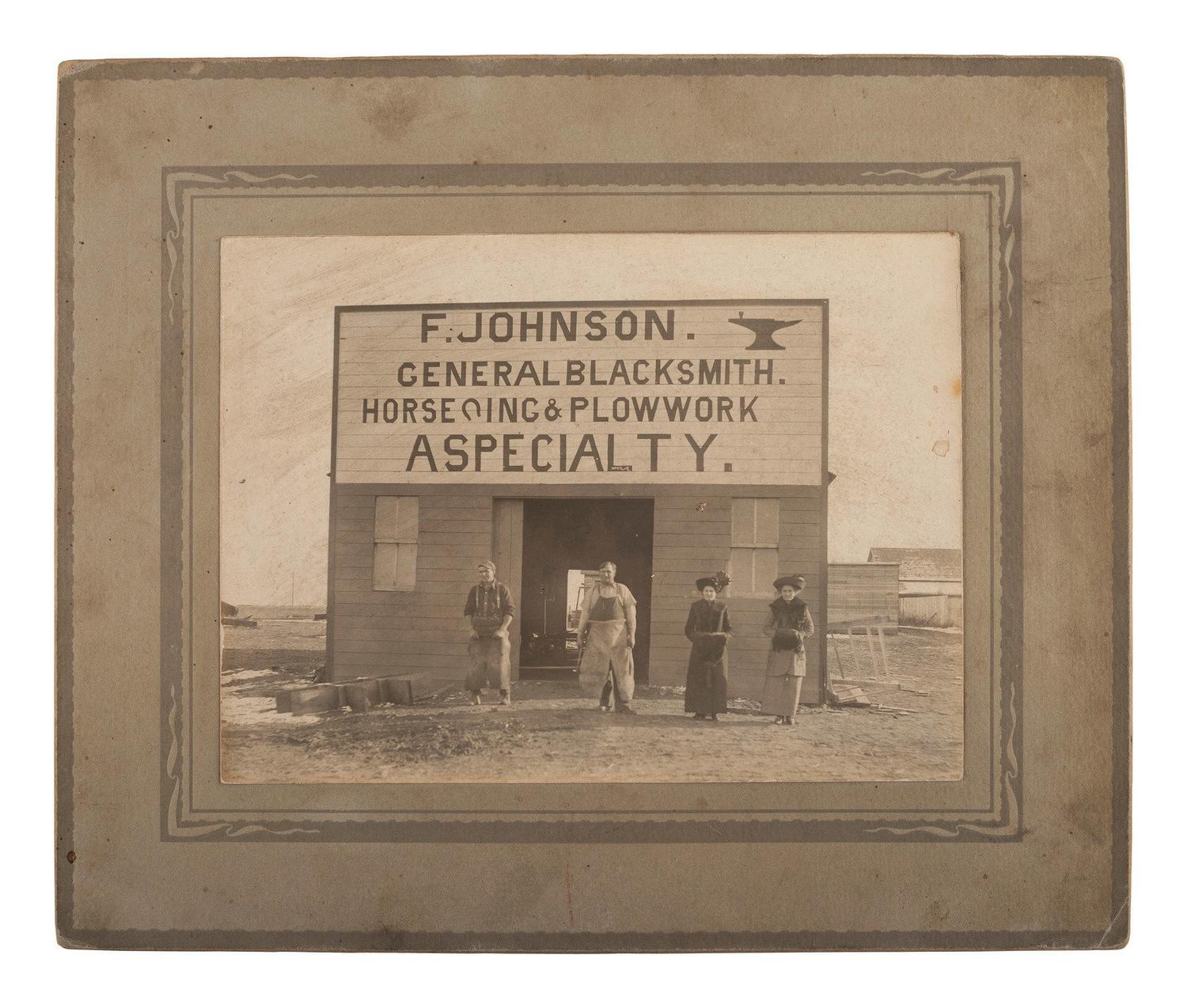 [Early Photography]. A group of 16 photographs with occupational, military, and patriotic interest.
