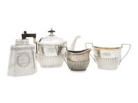 A Group of Gorham Silver Tea Articles