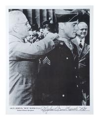 [WWII - MEDAL OF HONOR]. 88 signatures from 16 Congressional Medal of Honor recipients.