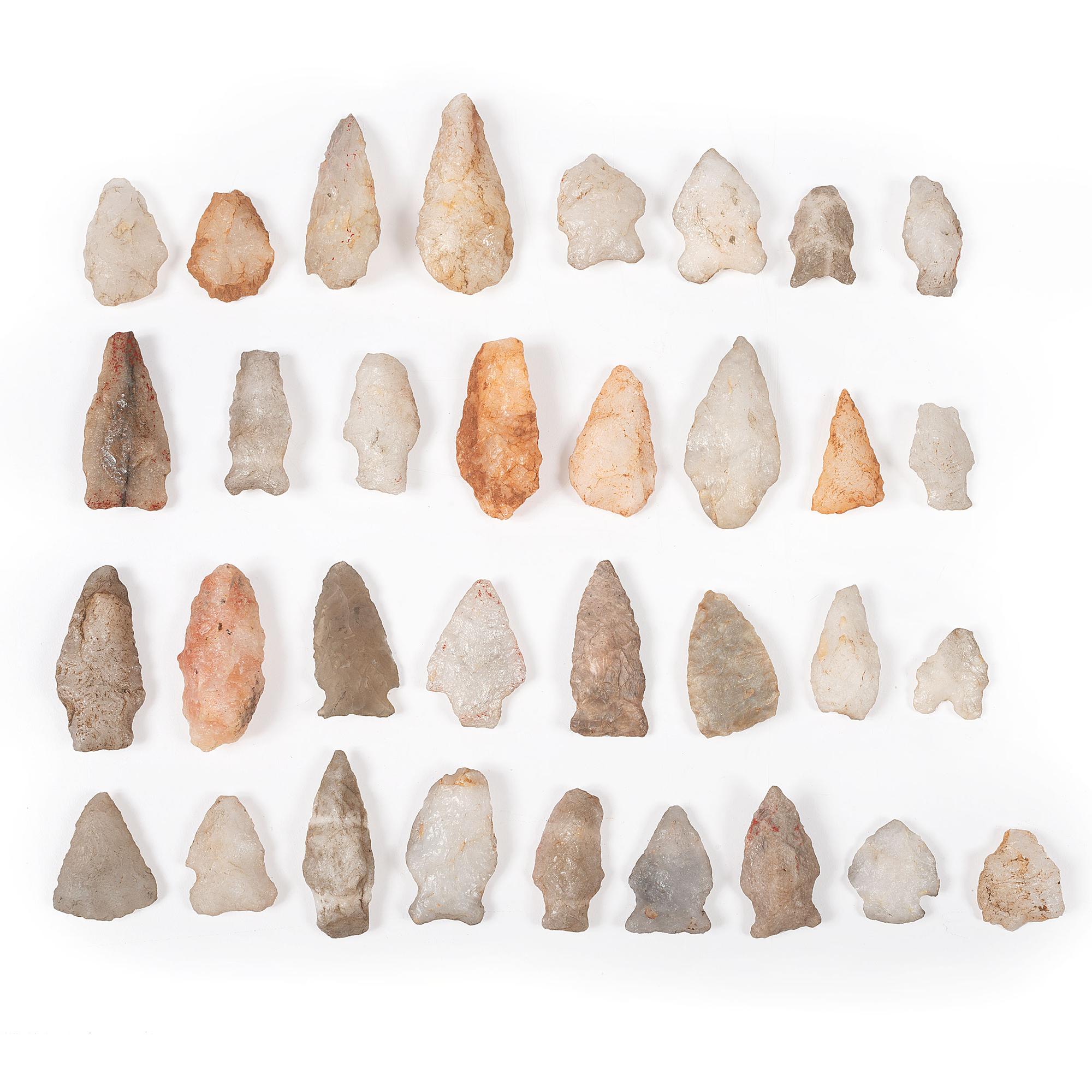 Group of Quartz Points