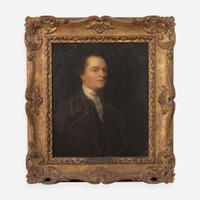 Attributed to Henry Walton (British, 1746–1813) Pair of Portraits of Gentlemen, Bust-Length