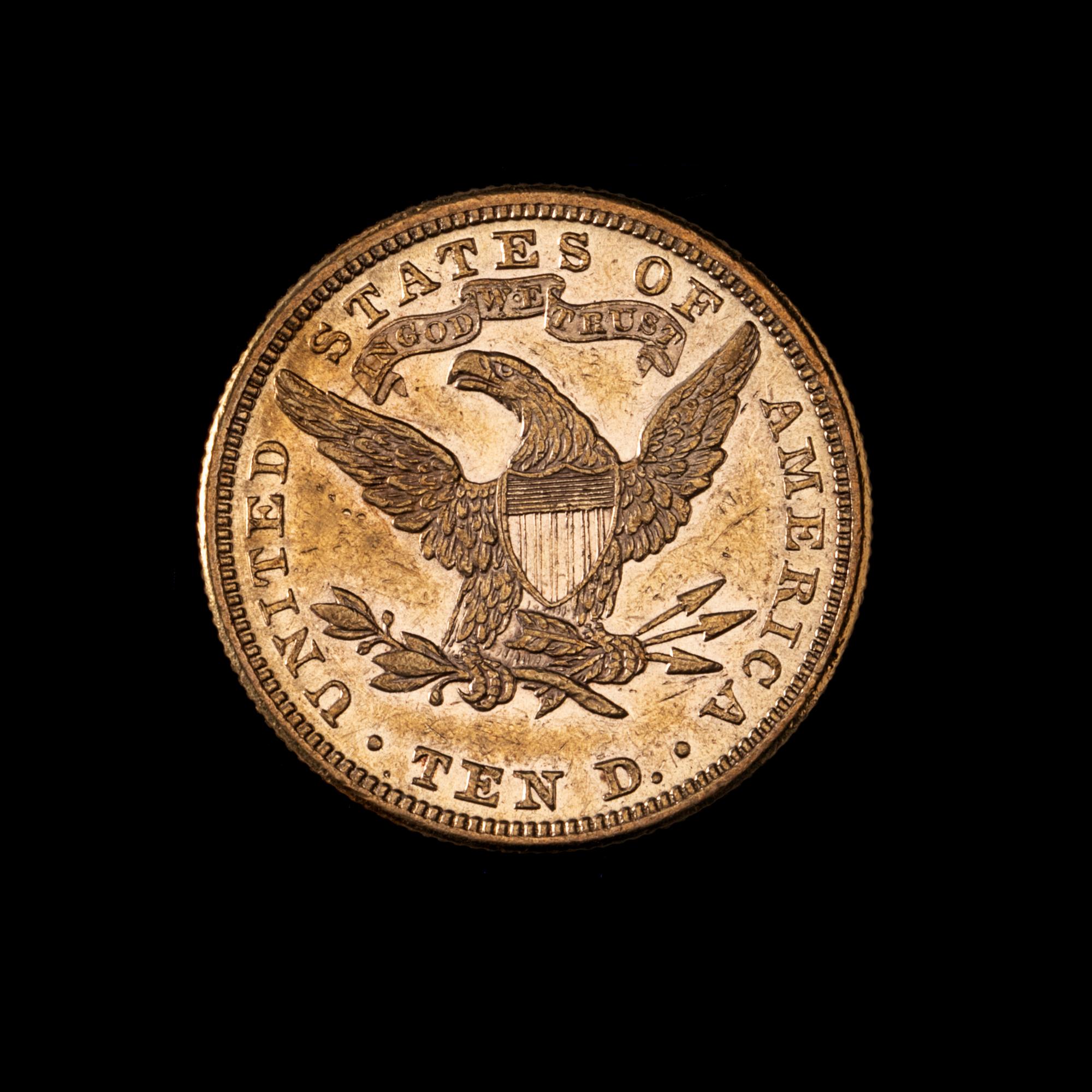 A United States 1883 Liberty Head $10 Gold Coin