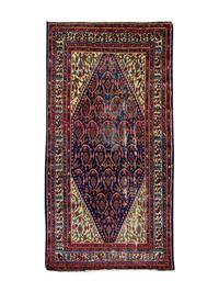 A Persian Wool Rug 7 feet 7 1/2 inches x 3 feet 10 inches. — 20TH CENTURY