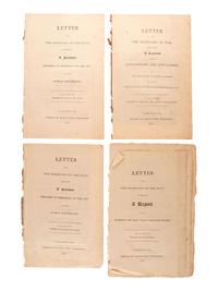 [POLITICS]. A large group of early 19th century pamphlets covering politics, land expansion, and finances, comprising: