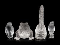 Four Lalique Sculptures
