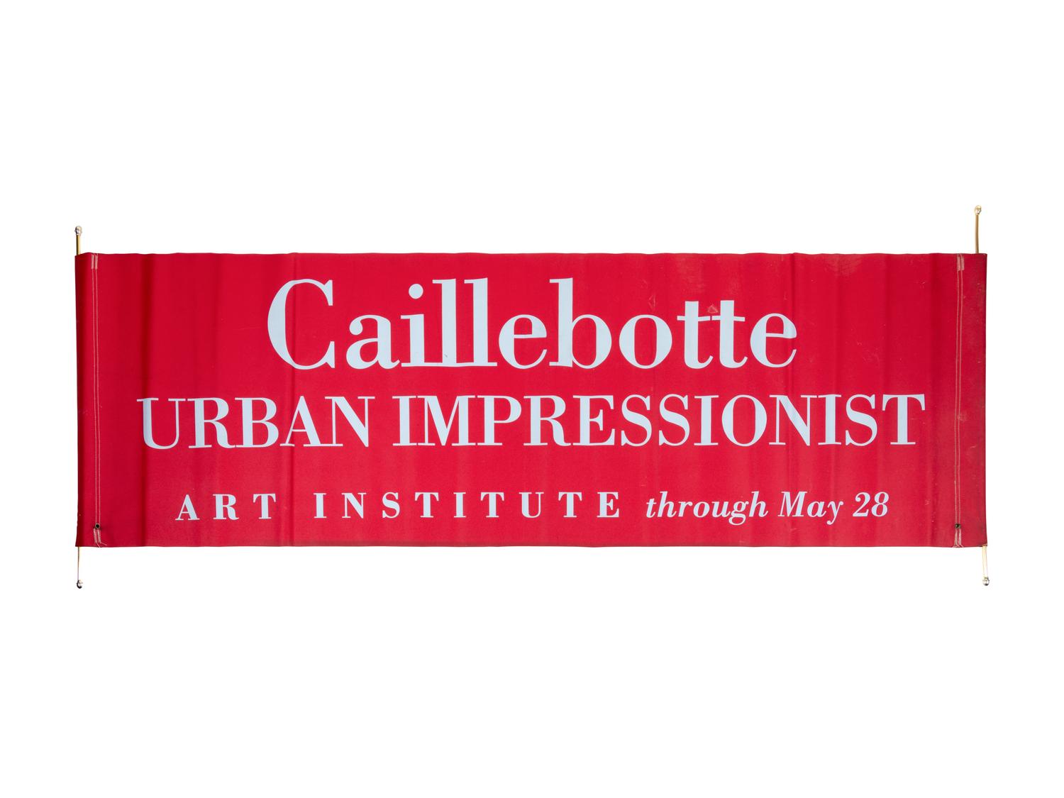 Two Chicago Art Institute Advertising Banners