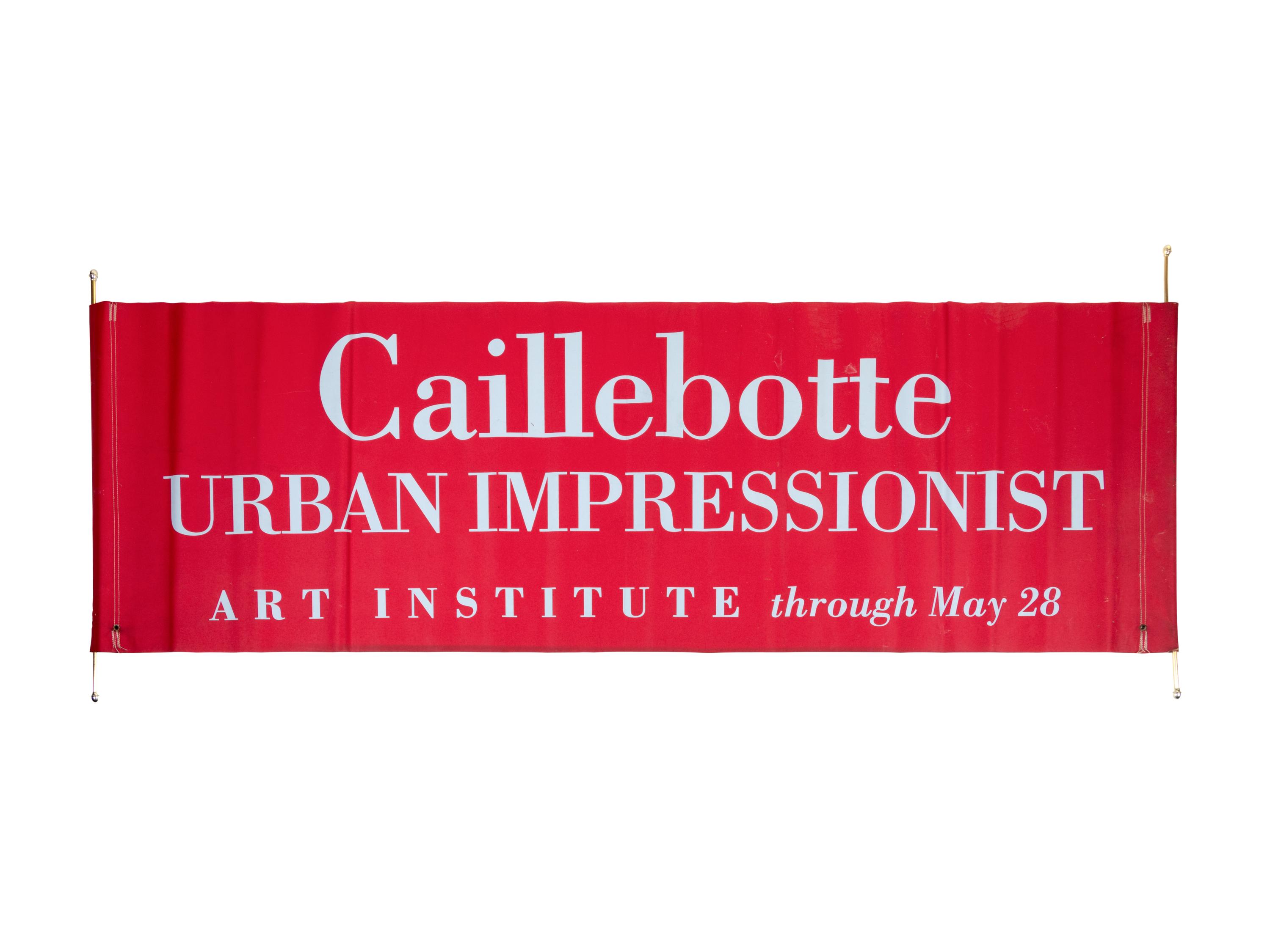 Two Chicago Art Institute Advertising Banners