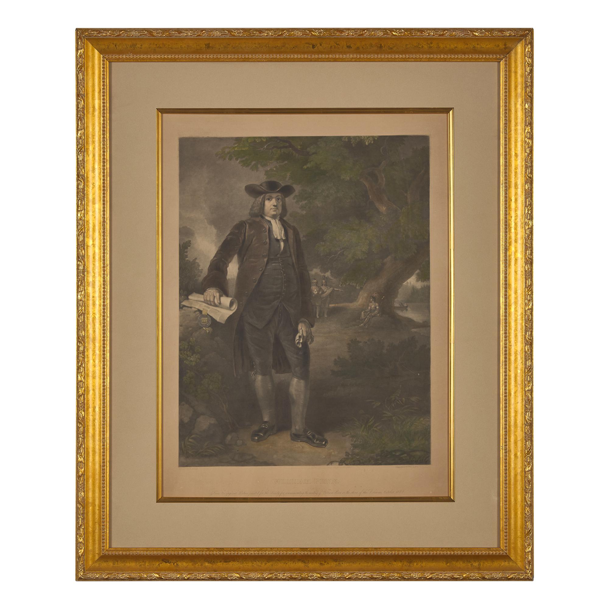 [Philadelphia] Inman, Henry, and John Sartain. William Penn